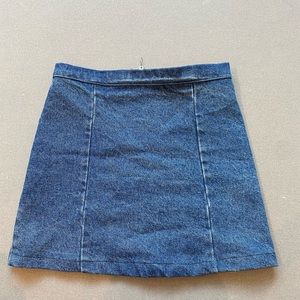 Jean skirt